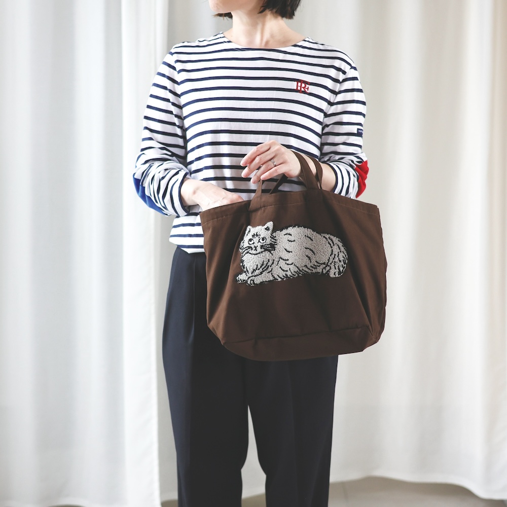 Matsuo Miyuki Fluffy Boat and Tote Pepper | 8000000works | エイト